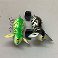 BALSA バルサ50 ルアー 青島サイン入り 2点